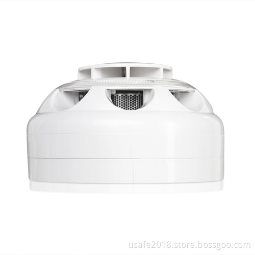 Wired Smoke & Heat Complex Photoelectric Detector